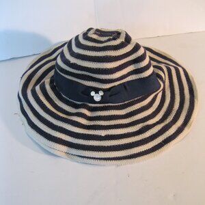 Disney Parks Navy/White stripe Women's Sun Hat